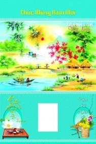 Lịch Tết Đón Xuân DÁNG QUÊ